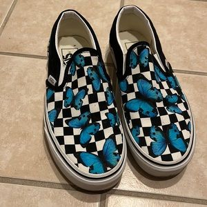 Vans Butterfly Slip Ons